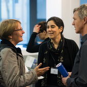 Ulrike Freitag, Sonja Hegasy and Hagen Findels in conversation