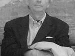 Schwarz-weißes Portraitfoto von Dieter Kliche