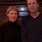 Porträtfoto von Bov Bjerg und Christine Kutschbach