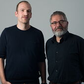 Porträtfoto von Nils Riecken und Michael Zank
