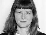 Black and white portrait photo of Johanna Abel