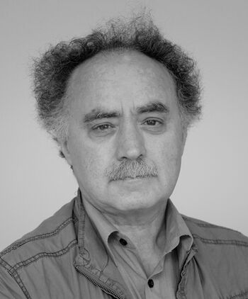 Schwarz-weißes Portraitfoto von Michail Ryklin
