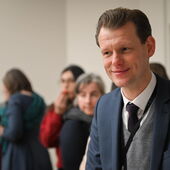 André Lottmann im Gespräch.