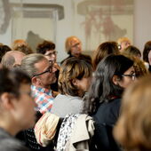 Das Publikum bei der Veranstaltung