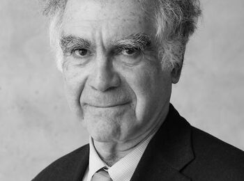 Black and white portrait photo of Carlo Ginzburg