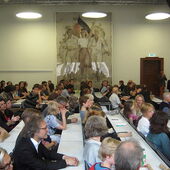 Das gut besuchte Publikum der Antrittsvorlesungen