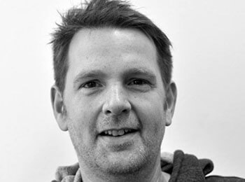 Black and white portrait of Felix Axster.